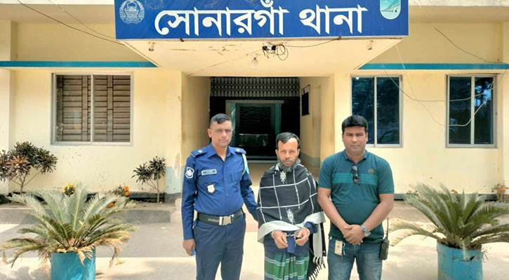 সোনারগাঁয়ে ৭ বছরের সাজাপাপ্ত পলাতক আসামি গ্রেপ্তার